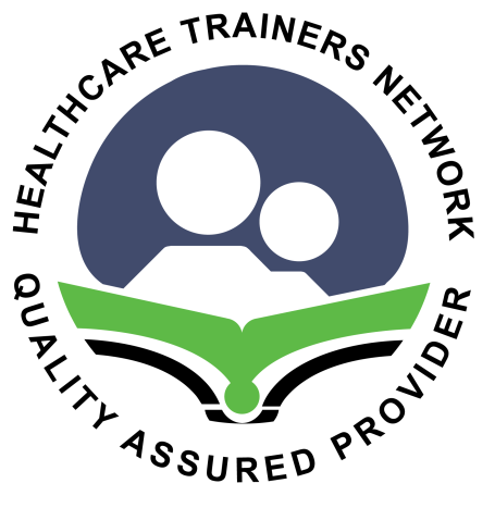 Healthcare Trainers Network Logo of Healthcare Trainers Network with the text "Quality Assured Provider".